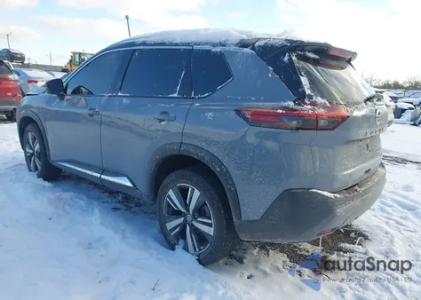2021 Nissan Rogue Sl Intelligent Awd from USA, damaged, VIN JN8AT3CB8MW236722
